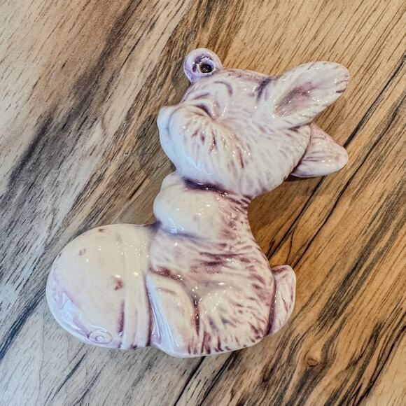 Pair of Vintage Ceramic Bunny and Chicks Easter/Spring Decor/Ornaments - Picture 7 of 8